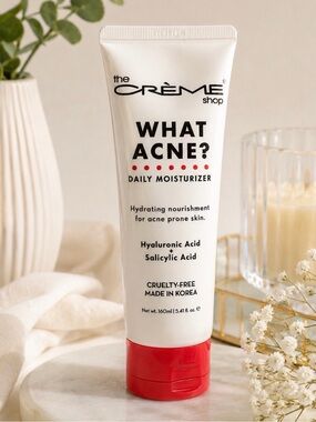 The Crème Shop What Acne? Daily Moisturizer — White & Red